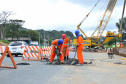 Obra altera acessos do Contorno Norte para a rodovia dos Minérios.