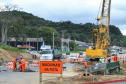Obra altera acessos do Contorno Norte para a rodovia dos Minérios.