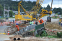 Obra altera acessos do Contorno Norte para a rodovia dos Minérios.