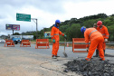 Obra altera acessos do Contorno Norte para a rodovia dos Minérios.