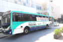 Ônibus da Agência do Trabalhador arrecada donativos. Foto:SEJUF