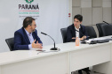 O suporte financeiro emergencial para a população e paras as empresas, o controle orçamentário público, com corte de despesas, e o reforço em investimentos que gerem emprego e renda foram alguns dos temas tratados na manhã desta quarta-feira (29) durante conversa entre o economista Paulo Rabello de Castro, o secretário do Planejamento de Estado e Projetos Estruturantes, Valdemar Bernardo Jorge, e o diretor de Operações do Banco Regional de Desenvolvimento do Extremo Sul (BRDE), Wilson Bley Lipski