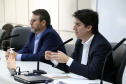 O suporte financeiro emergencial para a população e paras as empresas, o controle orçamentário público, com corte de despesas, e o reforço em investimentos que gerem emprego e renda foram alguns dos temas tratados na manhã desta quarta-feira (29) durante conversa entre o economista Paulo Rabello de Castro, o secretário do Planejamento de Estado e Projetos Estruturantes, Valdemar Bernardo Jorge, e o diretor de Operações do Banco Regional de Desenvolvimento do Extremo Sul (BRDE), Wilson Bley Lipski