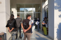 Blitz educativa aborda violência doméstica em condomínios. Foto:SEJUF