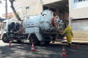 Sanepar continua desinfecção em hospitais e asilos. Foto: Sanepar