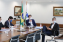 Paraná comemora bons números do ensino a distância na Rede Pública.
Os números foram apresentados nesta quarta-feira (06) pela Secretaria da Educação e do Esporte ao governador Carlos Massa Ratinho Junior.  - Foto: Geraldo Bubniak/AEN