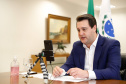O governador Carlos Massa Ratinho Junior destacou nesta quarta-feira (6) que a união entre os três poderes e o Ministério Público tem sido fator fundamental no combate ao novo coronavírus no Paraná. Ele disse que essa integração será primordial para enfrentar o instante posterior da pandemia, para atender os mais vulneráveis, o setor privado e aqueles que perderam seus empregos.