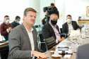 O governador Ratinho Junior recebeu também a visita de executivos da Motorola nesta quinta-feira (07). A empresa apresentou soluções tecnológicas de comunicação em nuvem. O presidente da companhia, Elton Borgonovo, disponibilizou gratuitamente equipamentos para serem testados por diferentes secretarias durante o período da pandemia de coronavírus.