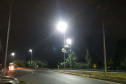 Viaduto de Paranaguá recebe novamente iluminação pública.Foto:DER