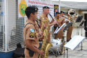 Curitiba, 12 de maio de 2020. Homenagem da Banda aos Enfermeiros do HPM.