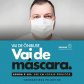 Campanha vai incentivar uso de máscaras nos ônibus. 