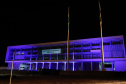 Projeções no Palácio Iguaçu homenageiam profissionais da saúde