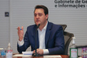 O governador Carlos Massa Ratinho Junior se reuniu nesta segunda-feira (18) por videoconferência com representantes do setor madeireiro do Paraná. Os empresários apresentaram as iniciativas adotadas desde o começo da pandemia para manutenção das atividades e dos empregos, seguindo as orientações do Governo do Estado, e uma pauta para retomada gradual dos investimentos.   Curitiba, 18/05/2020 - Foto: Geraldo Bubniak/AEN
