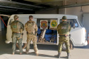Atuação integrada do BPFron pela Operação Hórus resulta em apreensão deuma tonelada de maconha. FOTO:SESP