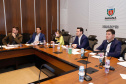 O governador Carlos Massa Ratinho Junior participou nesta quarta-feira (20) de uma videoconferência com o ministro do Desenvolvimento Regional, Rogério Marinho, e defendeu uma mudança no percentual de seguro-garantia (performance bond) para contratação de obras públicas. A matéria que estabelece este marco regulatório tramita no Senado Federal.