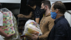 Servidores da Segurança arrecadam mais de 20 toneladas de alimentos. Foto:SESP