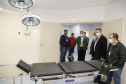 26/05/2020 - Secretário da Saúde Beto Preto vistoria a finalização da obra do Hospital Regional de Telêmaco Borba.
Foto Gilson Abreu/AEN