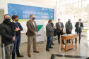 26/05/2020 - Secretário da Saúde Beto Preto vistoria a finalização da obra do Hospital Regional de Telêmaco Borba.
Foto Gilson Abreu/AEN
