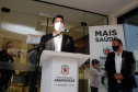 28.05.2020  Governador Carlos Massa RAtinho Junior em ArapongasFoto Gilson Abreu