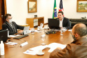 O governador Carlos Massa Ratinho Junior participou nesta terça-feira (2) de um evento online promovido pela Câmara Americana do Comércio (Amcham Curitiba) e destacou a estruturação do Estado para o enfrentamento ao novo coronavírus e o planejamento para a recuperação econômica do Estado pós-pandemia.