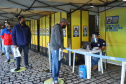 de proteção e prevenção aos profissionais que cortam as rodovias do Paraná garantindo o abastecimento das famílias, inclusive durante a pandemia de coronavírus.  
Foto: José Fernando Ogura/AEN
