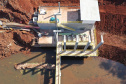 Ampliação do abastecimento com a captação do Rio São José. Foto: Sanepar