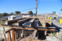 Obras Comec - Rua Maringá no cruzamento com a av das torres - construção de calcada   - Sao José dos Pinhais-  29/05/2020 - Foto: Geraldo Bubniak/AEN
