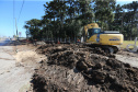 Obras Paranacidade Pavimentação da Av Rui Barbosa  - Sao José dos Pinhais-  28/05/2020 - Foto: Geraldo Bubniak/AEN