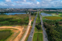 Governo retoma obra da ponte sobre o Rio Iguaçu. Foto: Comec