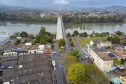 União da Vitória, uma das principais cidades da região Sul do Estado também recebe uma intervenção importante. O município, intimamente conectado ao Rio Iguaçu, tem três pontes para transposição e agora terá a quarta, que será entregue ainda neste ano.