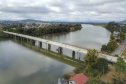 Nova ponte viabiliza importante eixo de crescimento de União da Vitória. Foto: José Fernando Ogura/AEN