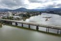 Nova ponte viabiliza importante eixo de crescimento de União da Vitória. Foto: José Fernando Ogura/AEN