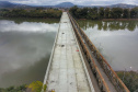 Nova ponte viabiliza importante eixo de crescimento de União da Vitória. Foto: José Fernando Ogura/AEN