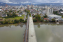 Nova ponte viabiliza importante eixo de crescimento de União da Vitória. Foto: José Fernando Ogura/AEN