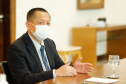 O Paraná recebeu 400 mil máscaras cirúrgicas do Escritório Econômico e Cultural de Taipei no Brasil, organização que representa os interesses de Taiwan no País