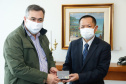 O Paraná recebeu 400 mil máscaras cirúrgicas do Escritório Econômico e Cultural de Taipei no Brasil, organização que representa os interesses de Taiwan no País