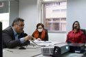 Os secretários da Saúde, Beto Preto, e da Agricultura e do Abastecimento, Norberto Ortigara, participaram nesta terça-feira (16) de uma reunião online com representantes do setor da agropecuária para tratar de ações de enfrentamento à Covid-19 relacionados aos funcionários de frigoríficos. Participaram mais de 100 pessoas ligadas a entidades agropecuárias e à saúde ocupacional. Foto:SESA