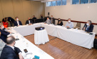 O governador Carlos Massa Ratinho Junior participou nesta quinta-feira (18) de uma reunião com a direção brasileira de Itaipu Binacional, em Foz do Iguaçu, e destacou que a parceria entre o Estado e a hidrelétrica é fundamental para ajudar o Paraná na retomada da economia.