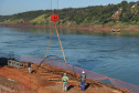 Segunda ponte de Foz do Iguaçu tem ritmo intenso de obras. Foto: José Fernando Ogura/AEN
