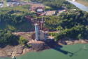 Segunda ponte de Foz do Iguaçu tem ritmo intenso de obras. Foto: José Fernando Ogura/AEN