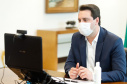 Governador Carlos MassaRatinho Junior assina o  decreto (4.885/20) com novas recomendações para restringir a circulação de pessoas nos municípios que compõem a Região Metropolitana de Curitiba. 