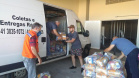 Governo distribui cestas básicas no Dia Mundial do Refugiado. Foto:SEJUF