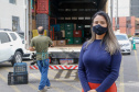 O Governo do Estado vai fornecer alimentos a 907 entidades sociais por meio do programa Compra Direta Paraná. A primeira entrega aconteceu nesta terça-feira (23) para a Santa Casa de Curitiba. Foto Gilson Abreu/AEN