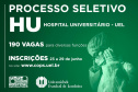 UEL: abertas inscrições de PSS para contratação de 190 profissionais da saúde

