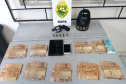 PM e GAECO deflagram terceira fase da Operação Sicário e prendem dois por envolvimento com tráfico e lavagem de dinheiro
. Foto:PMPR