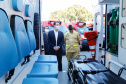 O Governo do Estado reforçou a estrutura do Corpo de Bombeiros do Paraná com a aquisição de 34 novos veículos e seis aparelhos desencarceradores. A entrega dos equipamentos foi feita nesta quarta-feira (24) pelo governador Carlos Massa Ratinho Junior em cerimônia simbólica no Palácio Iguaçu.