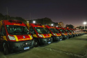 O Governo do Estado reforçou a estrutura do Corpo de Bombeiros do Paraná com a aquisição de 34 novos veículos e seis aparelhos desencarceradores.
A entrega dos equipamentos foi feita nesta quarta-feira (24) pelo governador Carlos Massa Ratinho Junior em cerimônia simbólica no Palácio Iguaçu.