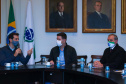 O Governo do Estado instala nesta sexta-feira (26) o Comitê de Planejamento de Retorno às Aulas Pós-pandemia, que vai estabelecer um plano único de volta às aulas presenciais em todo Paraná. O comitê terá a participação de todos os setores representativos da educação no Estado, tanto da rede pública quanto particular, e das secretarias estaduais da Educação, Saúde, Casa Civil e Planejamento. Foto: Guilherme Flores/Casa Civil