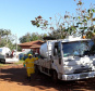 Sanepar faz desinfecção de aldeia com confirmação de Covid-19. Foto:Sanepar