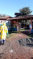 Sanepar faz desinfecção de aldeia com confirmação de Covid-19. Foto:Sanepar